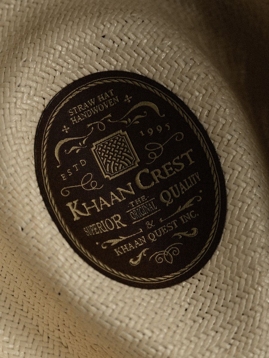 KhaanCrest F4 纸草手工草帽 产品图 6